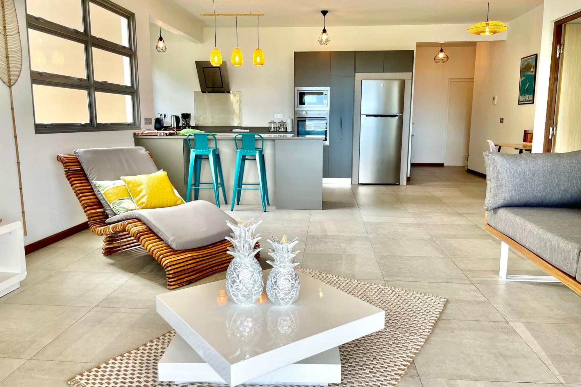 Manuia Luxury Apartment - Tahiti Punaauia -Wi-Fi Netflix Pool & Gym Exterior photo